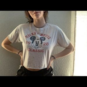 Mickey Mouse crop top